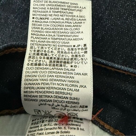 Old Navy Original Mid Rise Skinny Jeans Blue Size 12 Long Preowned EUC - Picture 6 of 6